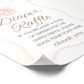 Pearl Baby Shower Spiel Schild (Ecke)