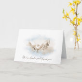 Pearl bei Seashell Wedding Karte (Gelbe Blume)