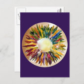 Pearl Blätter Anniversary Artist Postcard Postkarte (Vorne/Hinten)