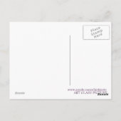 Pearl Blätter Anniversary Artist Postcard Postkarte (Rückseite)