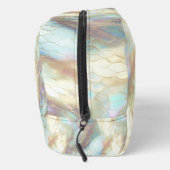 Pearl Blue Sky Animal Print Waschbeutel (Rechts)