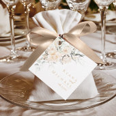 Pearl Blush Floral Elegance Wedding ID989 Geschenkanhänger