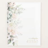 Pearl Blush Floral Wedding ID989 Planer (Vorderseite)