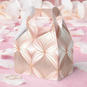 Pearl Blush Pink Rose Gold Geschenkschachtel