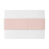 Pearl Blush Wedding Einladungsbanderole (Rückseitenbeispiel)