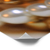 Pearl Bracelets Print Poster (Ecke)