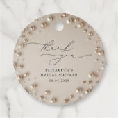 Pearl Brautparty Geschenkanhänger (Vorderseite)