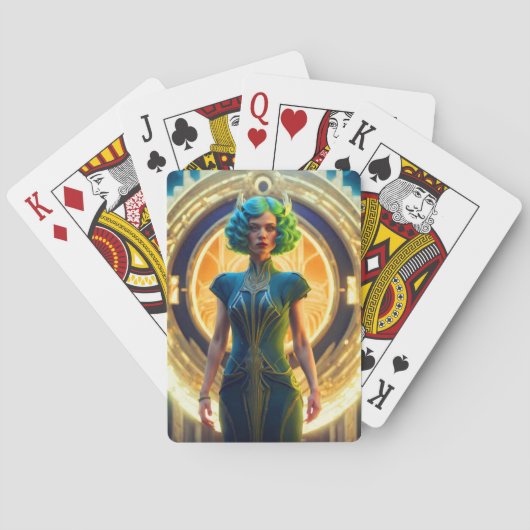 Pearl Bright Töne Spielkarten (Rückseite)