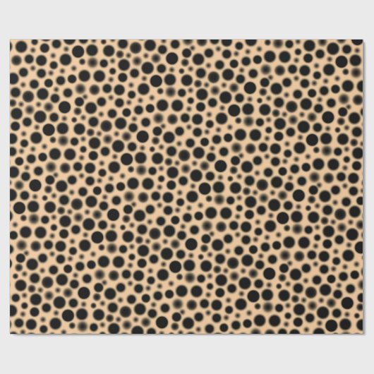 Pearl Bubble Tee Muster Geschenkpapier (Flach)