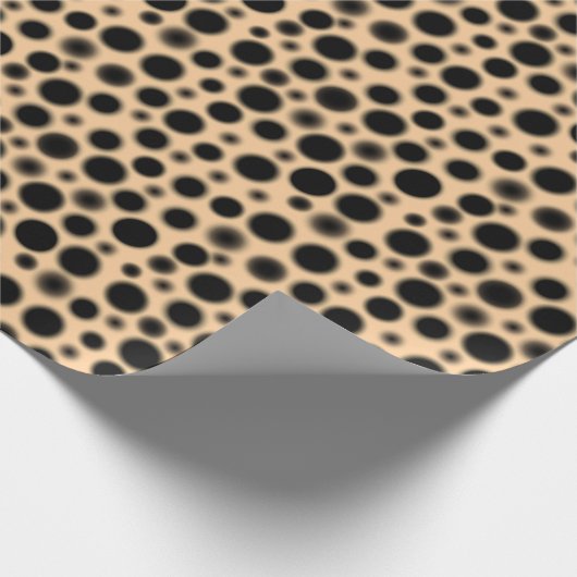 Pearl Bubble Tee Muster Geschenkpapier (Ecke)