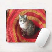 Pearl Cat über Afghanistan Mousepad (Mit Mouse)