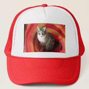 Pearl Cat über Afghanistan Truckerkappe