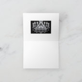 Pearl Chandelier Dankeskarte (Innenseite)