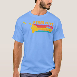 Pearl City Hawaii Vintag geplagtes Souvenir T-Shirt