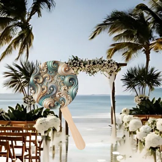 Pearl Coast Elegance Fans Fächer