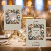 Pearl Coast Elegance Formal Save the Date Card