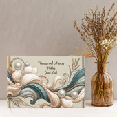 Pearl Coast Elegance Guest Book Gästebuch