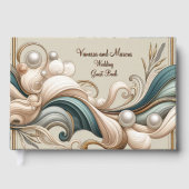 Pearl Coast Elegance Guest Book Gästebuch (Vorderseite)