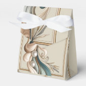 Pearl Coast Elegance Minimalistisch Gefallen Box Geschenkschachtel (Vorderseite)