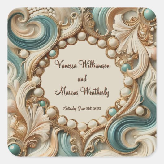 Pearl Coast Elegance Packing Sticker (Vorderseite)