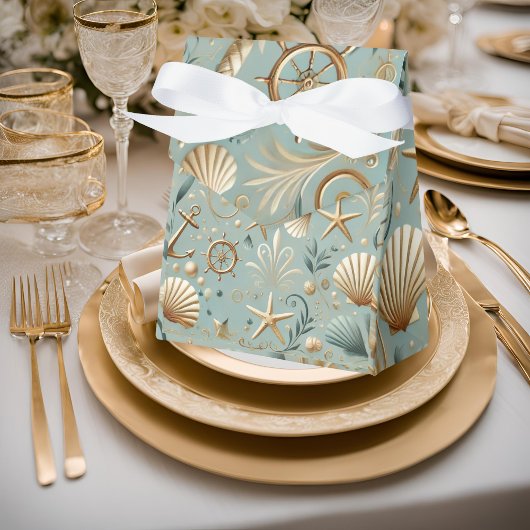 Pearl Coast Elegance Seafoam Nautical Gevor Box Geschenkschachtel
