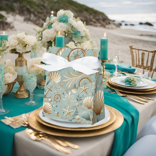 Pearl Coast Elegance Seafoam Nautical Gevor Box Geschenkschachtel