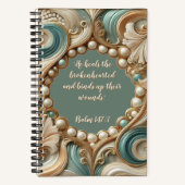 Pearl Coast Elegance verbringen Zeit mit Gott Jour Notizblock (Vorderseite)