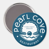 Pearl Cove Restaurant Magnet (Vorderseite/Rückseite)