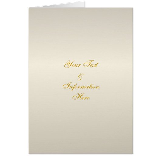 Pearl Cream Card (Vorne)
