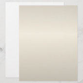 Pearl Cream Letterhead (Vorne/Hinten)