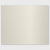 Pearl Cream Wrapping Paper Geschenkpapier (Flach)