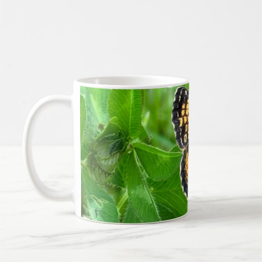 Pearl Crescent butterfly mug ©️dh26 Kaffeetasse (Links)