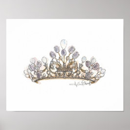 Pearl Crown von Heather French Henry Poster
