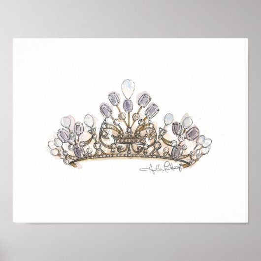Pearl Crown von Heather French Henry Poster (Vorne)