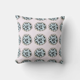 Pearl Damask Dot Throw Kissen