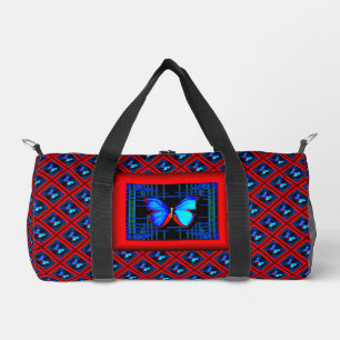 Pearl der Schmetterling Duffle Bag