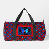 Pearl der Schmetterling Duffle Bag (Rückseite)