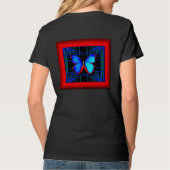 Pearl der Schmetterling T-Shirt (Rückseite)