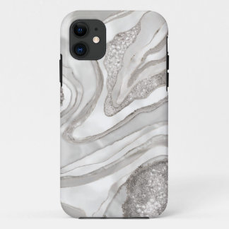 Pearl, Diamanten und Platin geode digitale Kunst Case-Mate iPhone Hülle