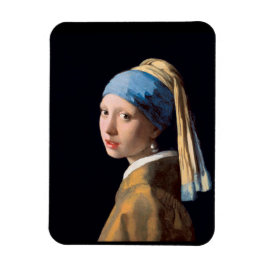 Pearl Earring Girl Vermeer Magnet
