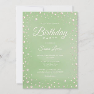 Pearl-Einladung Einladung