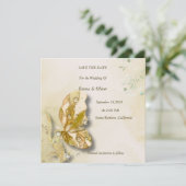 Pearl Fantasy Art Save The Date (Stehend Vorderseite)