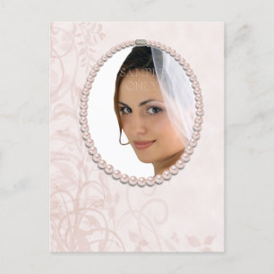 Pearl Frame Foto Postcard Postkarte
