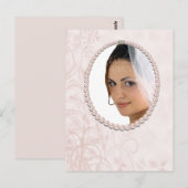 Pearl Frame Foto Postcard Postkarte (Vorne/Hinten)