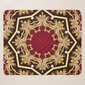 Pearl Gold Frame Illustration Hintergrund Sherpadecke (Vorderseite (Horizontal))