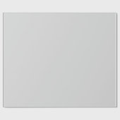 Pearl Gray Solid Color | Classic | elegant Geschenkpapier (Flach)