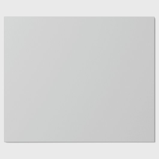Pearl Gray Solid Color | Classic | elegant Geschenkpapier (Flach)