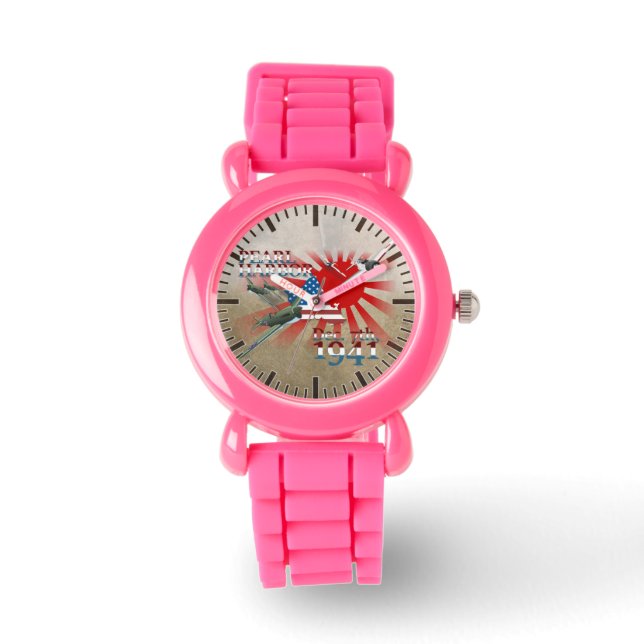 Pearl Habor 7. Dezember 1941 Armbanduhr (Vorderseite)