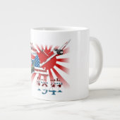 Pearl Habor 7. Dezember 1941 Jumbo-Tasse (Vorderseite Rechts)