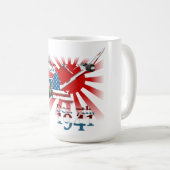 Pearl Habor 7. Dezember 1941 Kaffeetasse (VorderseiteRechts)